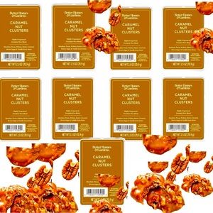 FALL LIMITED EDITION 9 Wax Cubes 2.5 oz Caramel Nut Clusters